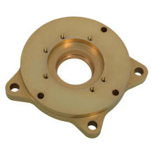 Top Quality CNC Milling Billet Aluminum Gold Anodized Starter Drive End Blocks